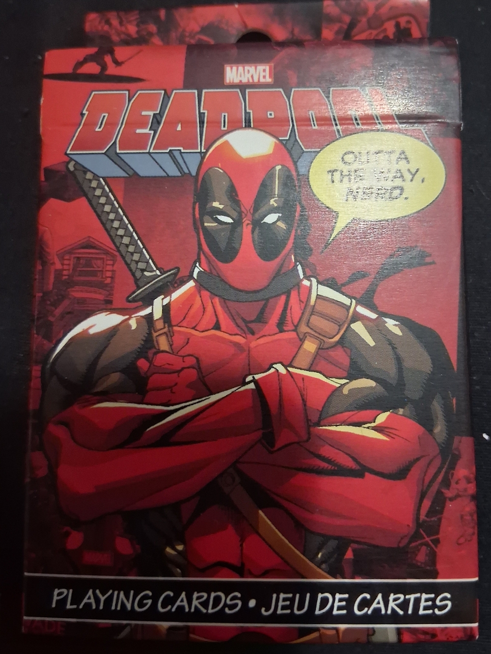 New Marvel Deadpool Playing Cards